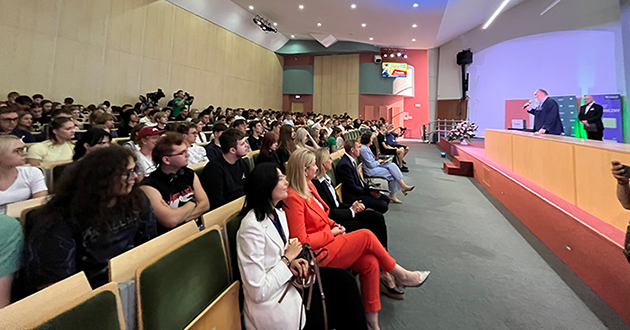 Tłumy przyszłych studentów na Politechnice Białostockiej