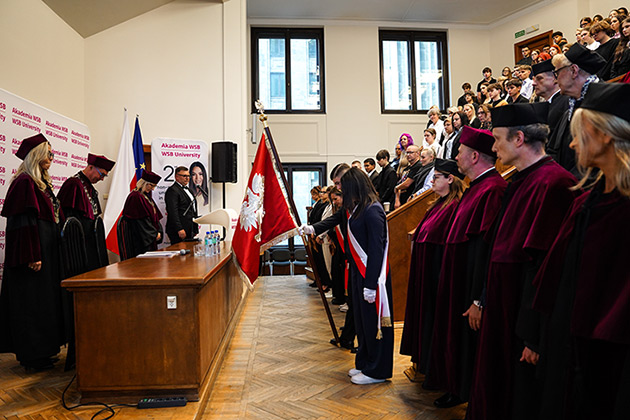 Uroczystość inauguracji roku akademickiego na stołecznym wydziale Akademii WSB